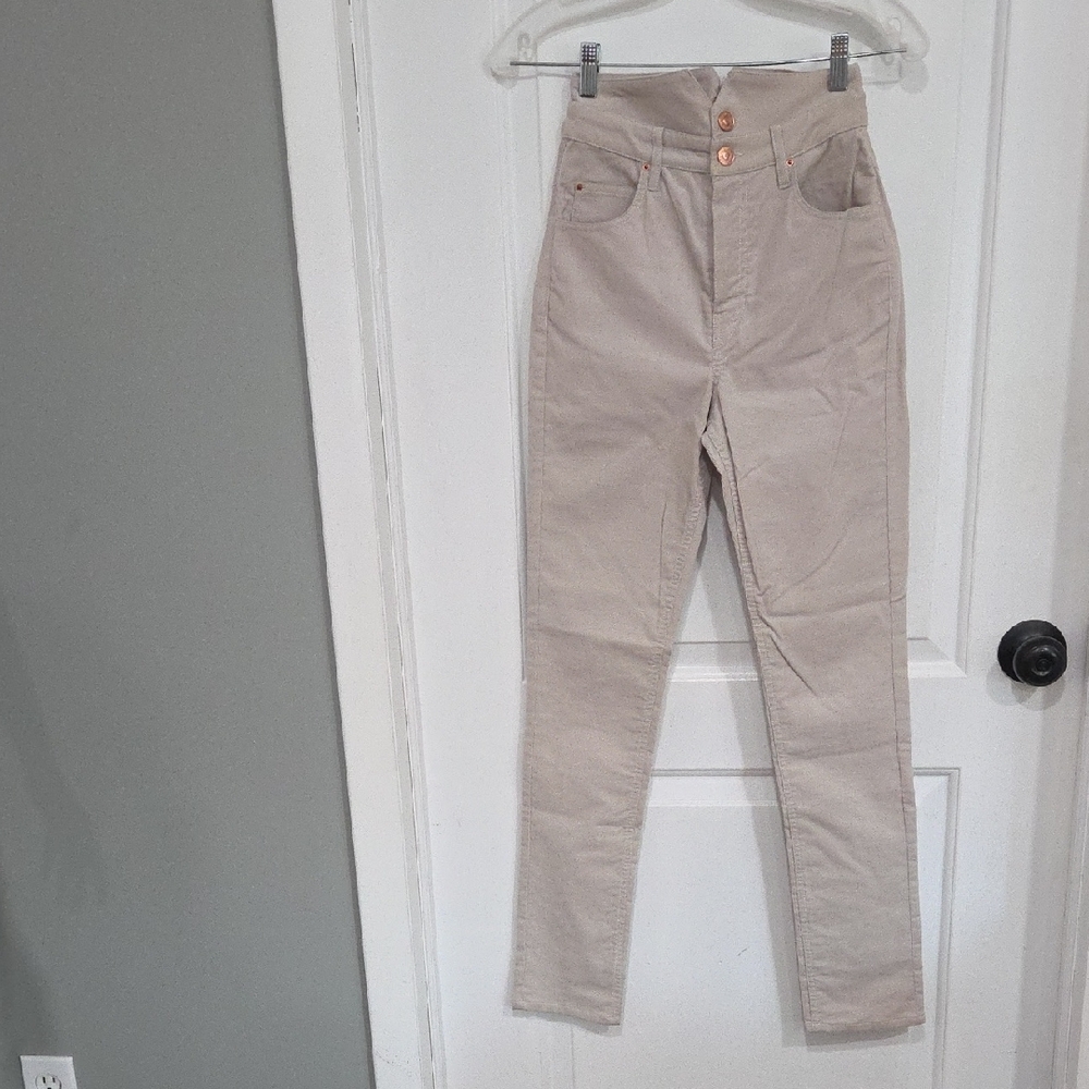 Isabel Marant High-Rise Corduroy Pants